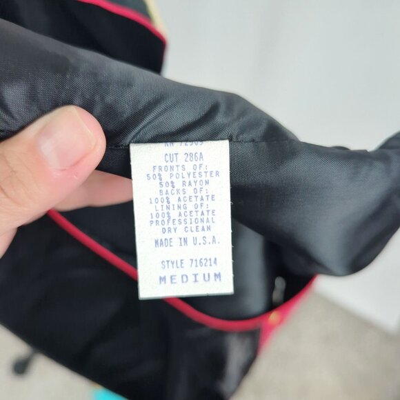 Vintage Hairston Roberson Ropa Western Vest Medium Deadstock - Picture 8 of 9